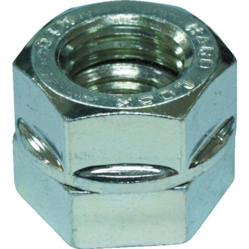 TRUSCO Hard Lock Nut Trivalent Chromate M8 x 1.25 11 pcs B759-0008 1 PK