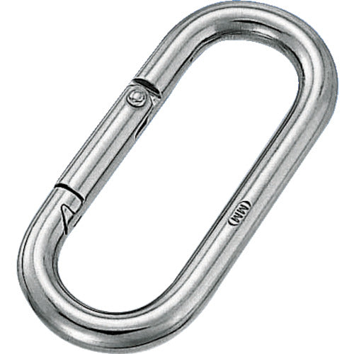 ＴＲＵＳＣＯ　プチカラビナ　ステンレス製　４ｍｍ　TPKB-4　1 個