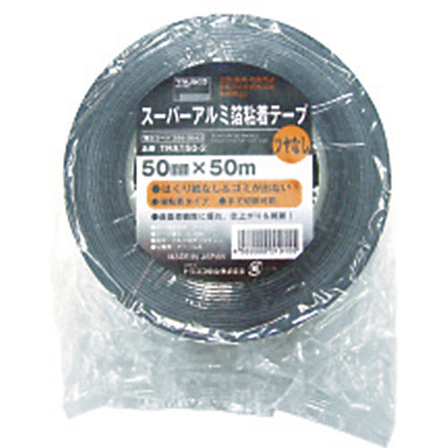 TRUSCO Super Aluminum Foil Adhesive Tape Matte Width 50mm x Length 50m TRAT50-2 1 Roll