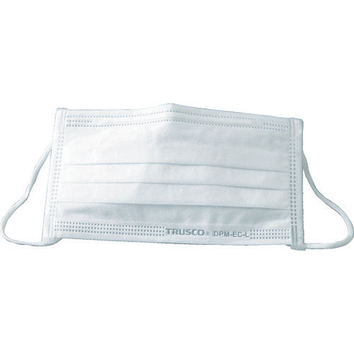 TRUSCO 【재고 한계】 에코 마스크 (100 매입) DPM-EC-L 1 상자