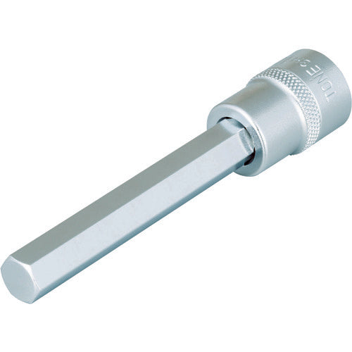TONE 롱 헥사곤 소켓 대변 치수 8mm 비트 길이 71mm 3H-08L 1개