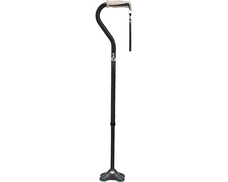 Hugo Walking Stick Offset Multi-Point Cane / 104760 Black 1 Piece