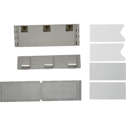 TRUSCO Boltless Shelf Insert Nameplate Neo Gray M-MAI-NG 1 pc – カイゴロウ
