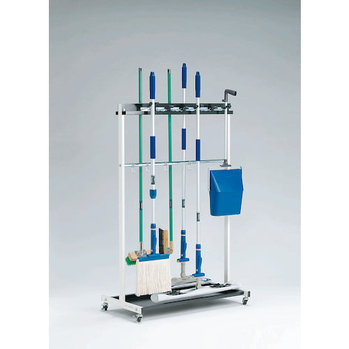Teramoto Mop Hanger RC Type (12-Holder) CE-491-330-0 1 Unit
