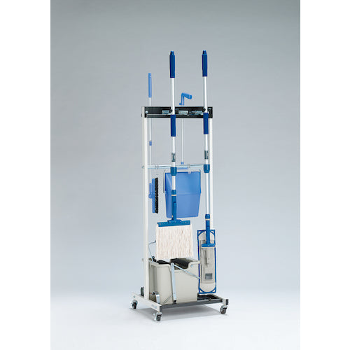 テラモト　モップハンガーＲＣ型コンパクト（６本掛）　CE-491-340-0　1 台