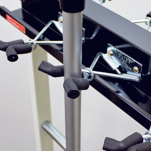 テラモト　モップハンガーＲＣ型コンパクト（６本掛）　CE-491-340-0　1 台