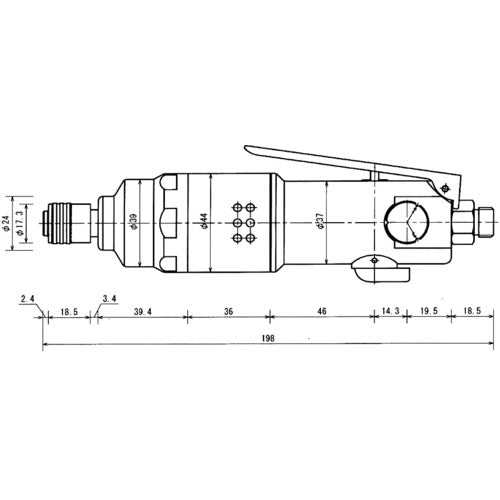 ＶＥＳＳＥＬ　エアードライバー　ＧＴ−ＰＬＸＤ　GT-PLXD　1 台