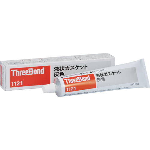 ＴＨＲＥＥＢＯＮＤ　液状ガスケット　ＴＢ１１２１　工業用シーリング剤　シール剤　２００ｇ　灰色　取り外し性　無溶剤型　不乾性タイプ（１１２１ＡＡ）　TB1121-200　1 個