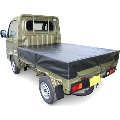 Hagiwara Tarpee Light Truck Sheet, Colorful No. 1, Light Truck, Black, 1.9m x 2.1m, IRO1BLACKR, 1 Sheet
