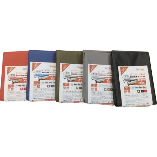 Hagiwara Tarpee Light Truck Sheet, Colorful No. 1, Light Truck, Black, 1.9m x 2.1m, IRO1BLACKR, 1 Sheet