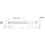 京セラ　マジックドリル用ホルダ　ＳＳ−ＤＲＣ　加工深さ８×ＤＣ　SS14-DRC135M-8　1 本