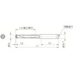 京セラ　マジックドリル用ホルダ　ＳＳ−ＤＲＣ　加工深さ５×ＤＣ　SS16-DRC150M-5　1 本