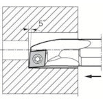 京セラ　内径・奥端面加工用超硬防振バー　Ｃ／Ｅ−ＳＣＬＣ−Ａ（Ｎ）　S16Q-SCLCR09-18A　1 本
