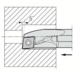 Kyocera Excellent bar for internal diameter and deep end surface processing A/S-SCLC-AE S10H-SCLCR03-06AE 1 piece