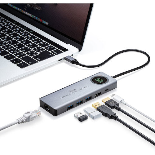 ＳＡＮＷＡ　ＵＳＢ３．２Ｇｅｎ２対応Ｔｙｐｅ−Ｃドッキングステーション　USB-DKM1　1 台