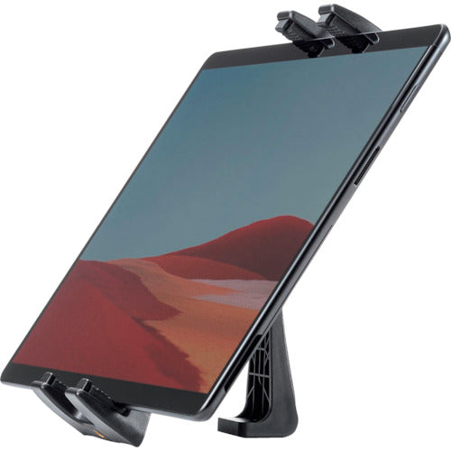 SANWA 태블릿 삼각대 장착 홀더 PDA-TABH10BK 1개