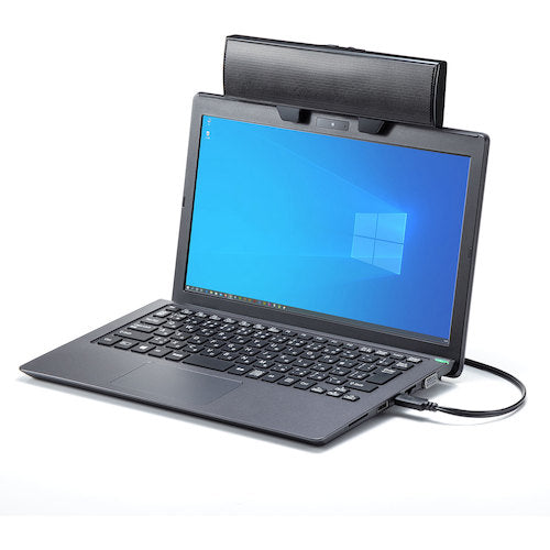 ＳＡＮＷＡ　Ｔｙｐｅ−ｃサウンドバースピーカー　MM-SPUTC1BK　1 台