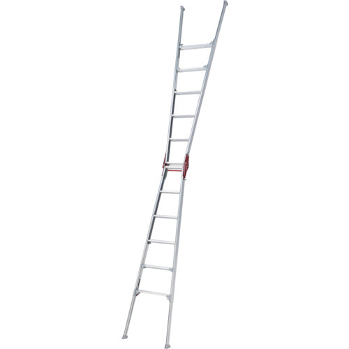 Hasegawa RYZL-18 1 unit, aluminum step ladder with extendable legs, 6 steps (10202)