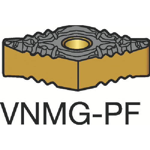 サンドビック　Ｔ−Ｍａｘ　Ｐ　旋削用ネガ・チップ（１１０）　１５１５　VNMG 16 04 08-PF　10 個