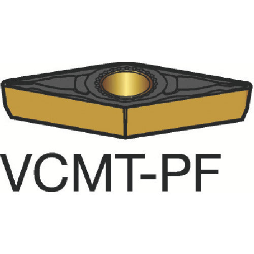 サンドビック　コロターン１０７　旋削用ポジチップ（１２０）　１５１５　VCMT 11 03 04-PF　10 個