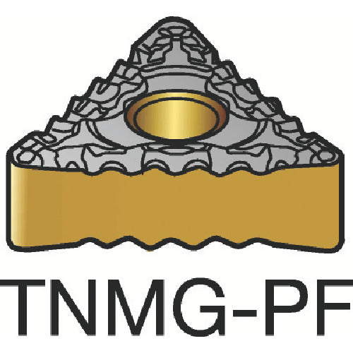 サンドビック　Ｔ−Ｍａｘ　Ｐ　旋削用ネガチップ（１１０）　１５１５　TNMG 16 04 08-PF　10 個