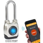 JSB [Limited stock special price] eGeeTouch waterproof smart padlock (long shackle) 5-02202-94 1 unit