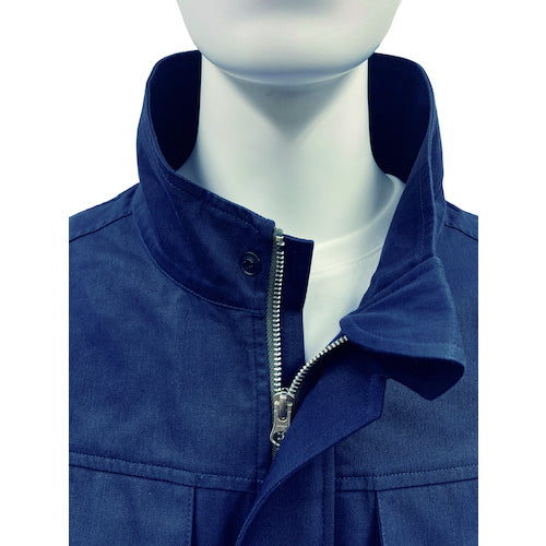 空調服　難燃長袖ブルゾン　グレー　Ｌ　KU92240K50S3　1 着