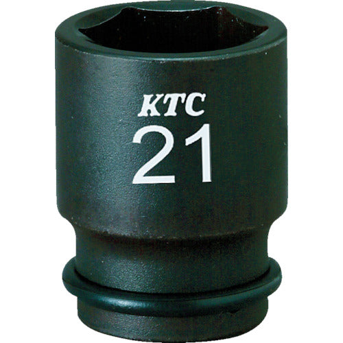 ＫＴＣ　９．５ｓｑ．インパクトレンチ用ソケット（セミディープ薄肉）　対辺寸法８ｍｍ　差込角９．５ｍｍ　６角　BP3M-08TP　1 個