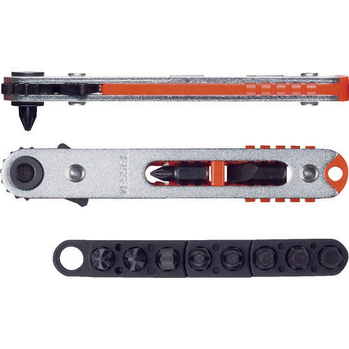 VESSEL 페타라체 판 래칫 드라이버 스트레이트 TD-76 TD-76 1 S