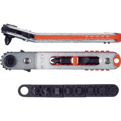 VESSEL 페타라체 플레이트 래칫 드라이버 벤트업 TD-79 TD-79 1 S