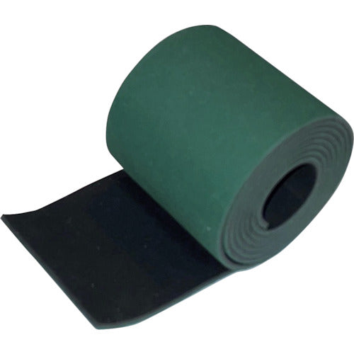 ＷＡＫＩ　導電性ゴム　緑黒　２Ｘ１０００Ｘ１０００　　　　　　DNK-G/B-2　1 枚