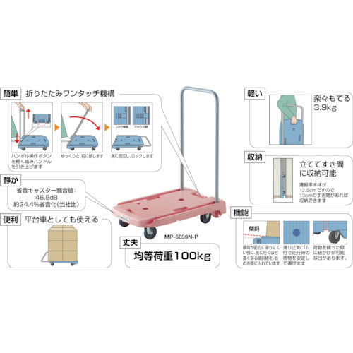 ＴＲＵＳＣＯ　こまわり君用省音キャスター　Φ７５エラストマー車　固定　TYER-75ELB　1 個