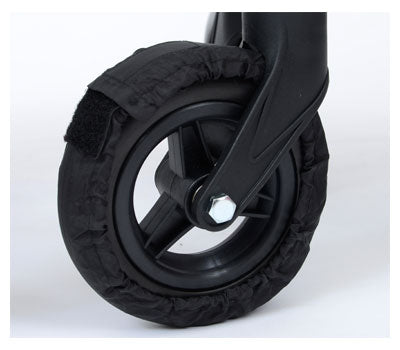 Wheelchair-specific tire RAKU cover (front and rear for one vehicle) / SR-140B Black 6-14 14-inch 1 set