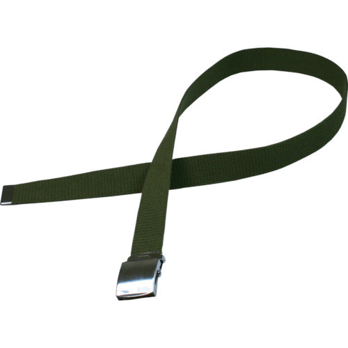 Kajimeiku Cotton GI Belt 32mm Green 002GN 1 piece