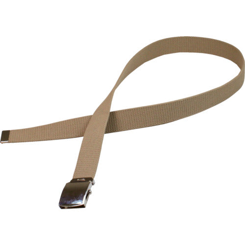 Kajimeiku Cotton GI Belt 32mm Beige 002BE 1 piece