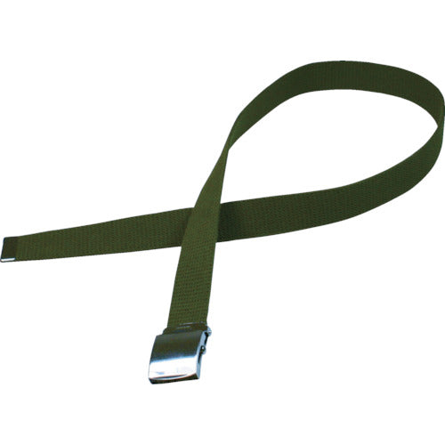 Kajimeiku Cotton GI Belt 32mm Green 001GN 1 piece