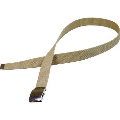 Kajimeiku Cotton GI Belt 32mm Beige 001BE 1 piece