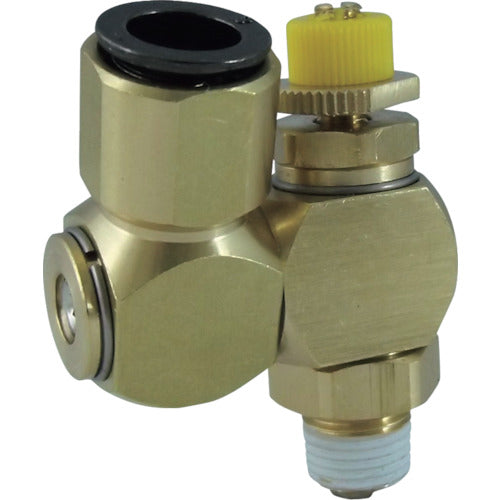 치요다 후지 스피드 컨트롤러 β(금속) 미터 아웃 8mm R1/8 B8-01SC-O 1개