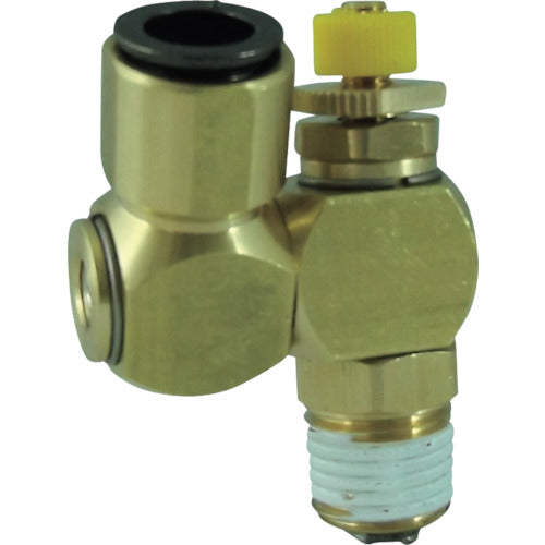 チヨダ　フジスピードコントローラβ（金属）メーターアウト　８ｍｍ　Ｒ１／４　B8-02SC-O　1 個