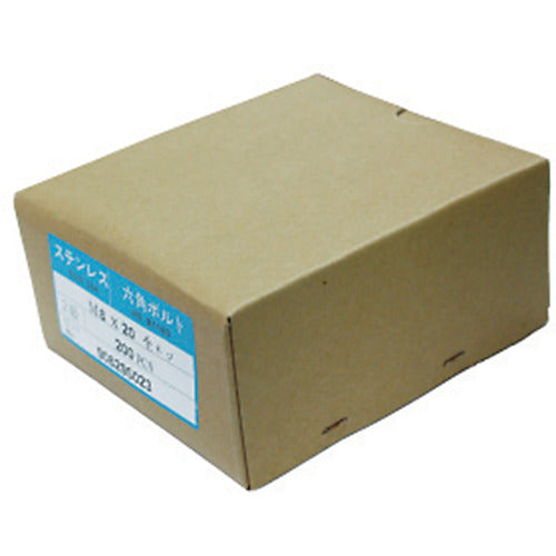 Konoe Hexagonal Bolt Stainless Steel Full Thread M8 x 50 (100 pieces) BT-SUS-0850 1 box