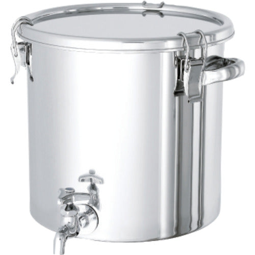 MONOVATE Stainless Steel Tank Straight Sealed Tank (with Faucet) 10L CTH-W-24 1 pc