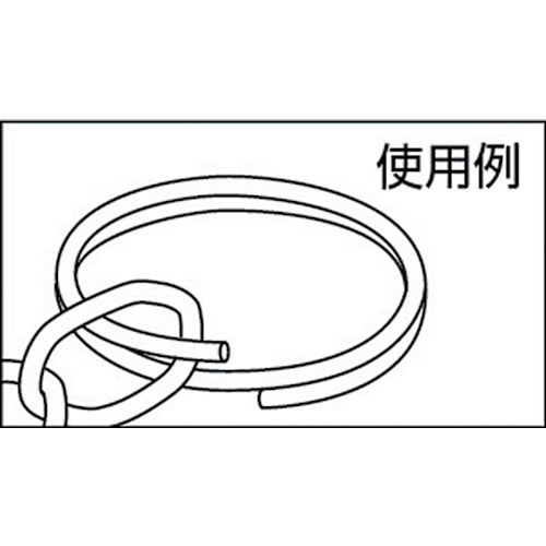 니사 체인 니켈 W링 2.0×25mm (18개입) P-810 1 PK