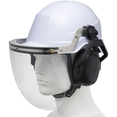 Midori Anzen Helmet-mounted Disaster Prevention Mask, Disaster Prevention Mask Slide Band for SC-23, 4007046905, 1 pc