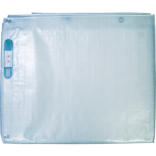 萩原　ターピー　透光防炎シート　半透明　１．８ｍ×３．６ｍ　TOBS1836　1 枚