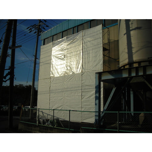 萩原　ターピー　透光防炎シート　半透明　１．８ｍ×３．６ｍ　TOBS1836　1 枚