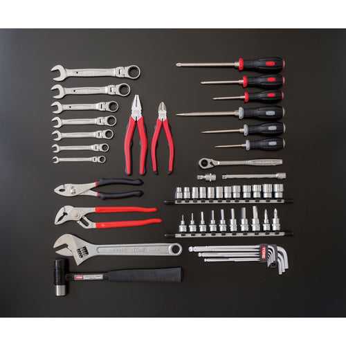 TONE Tool Set, 9.5mm Socket, 54-Piece Set, TSH330 1 S