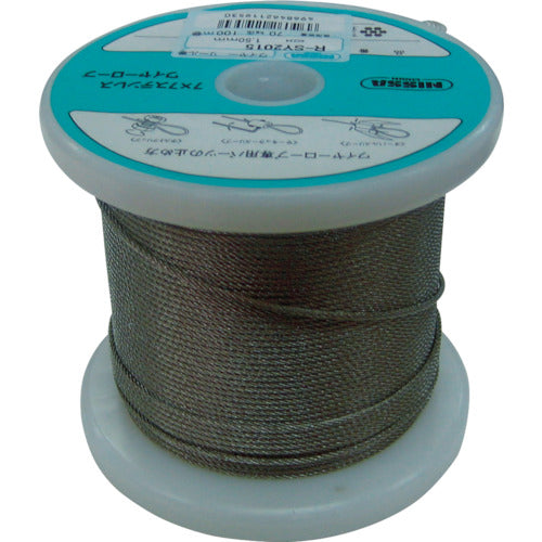 니사 체인 스테인리스 와이어 로프 1.5mm×100m TSY-15-100 1권