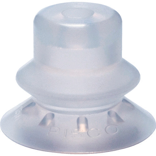 PISCO Vacuum Pad Bellows Type Pad Rubber Silicone Rubber VP10BS 1 pc