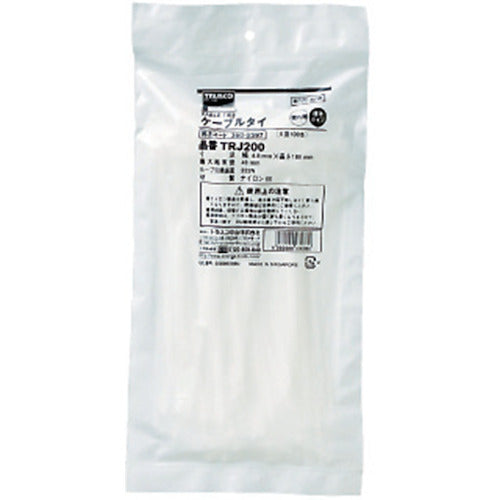 TRUSCO Nylon Cable Tie Width 8.9mm x Length 531mm (50 pieces) TRJ550 1 bag