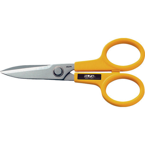 OLFA Scissors, Household Scissors, L-Shaped, Total Length 172.8mm, 112B, 1 Pair